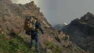 Norman Reedus' character Sam in Death Stranding.